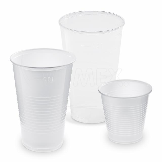 Plastové kelímky (PP)