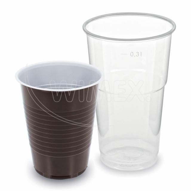 Plastové kelímky pro horké nápoje