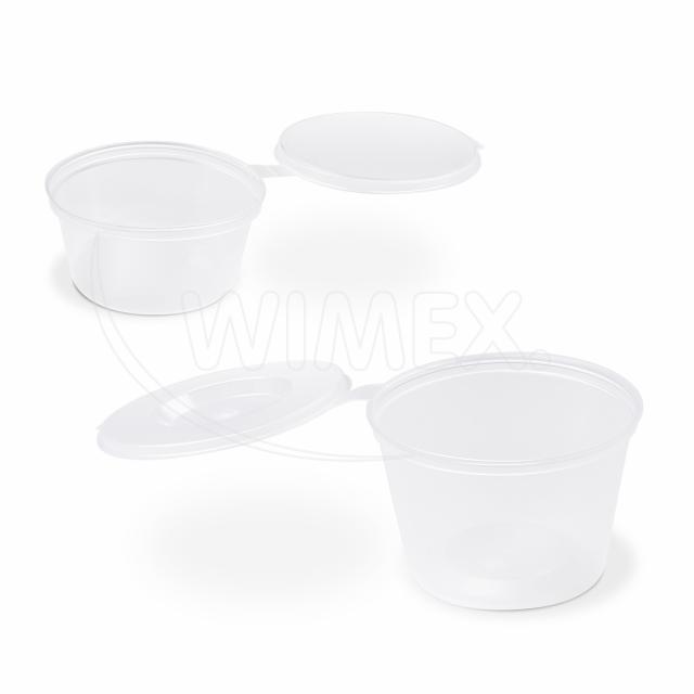 Dresinkové misky s integrovaným víčkem (PP)