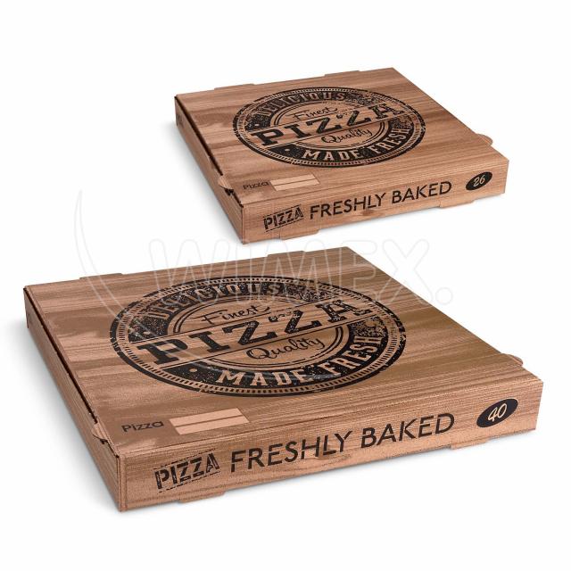 Krabice na pizzu z vlnité lepenky - H4
