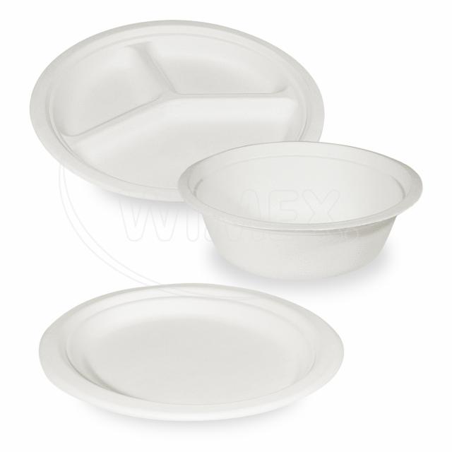 Bio nádobí z cukrové třtiny